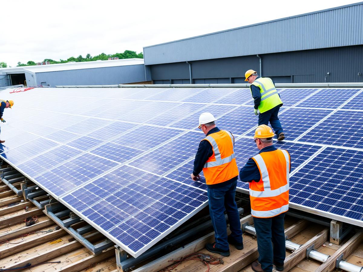 Commercial Rooftop Solar PV